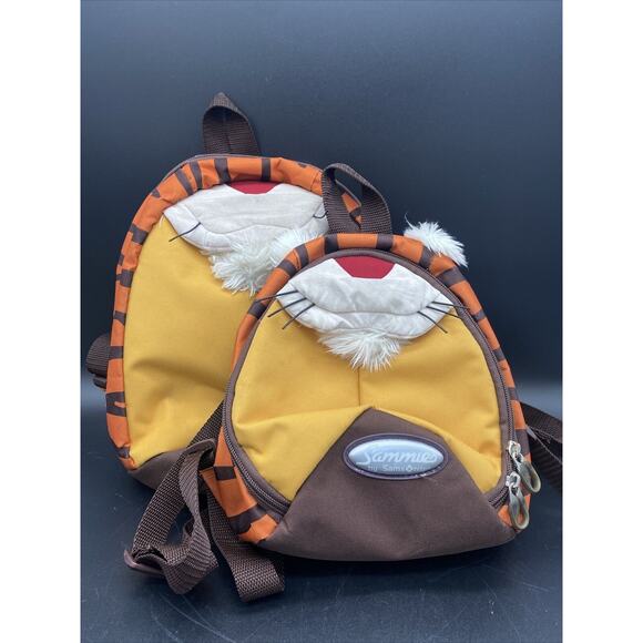 Sammies By Samonsite 2 Piece Kid’s Child luggage Tiger Carry On Back Pack - Picture 1 of 16